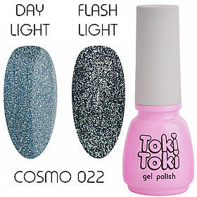 Гель-лак для нігтів Toki-Toki Cosmo № 022 світловідбиваючий, 5 мл
