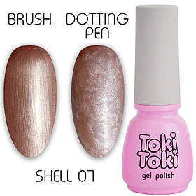 Гель-лак Toki-Toki Shell SH07, 5 мл