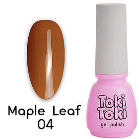Гель-лак для нігтів Toki-Toki Maple Leaf ML04, 5 мл