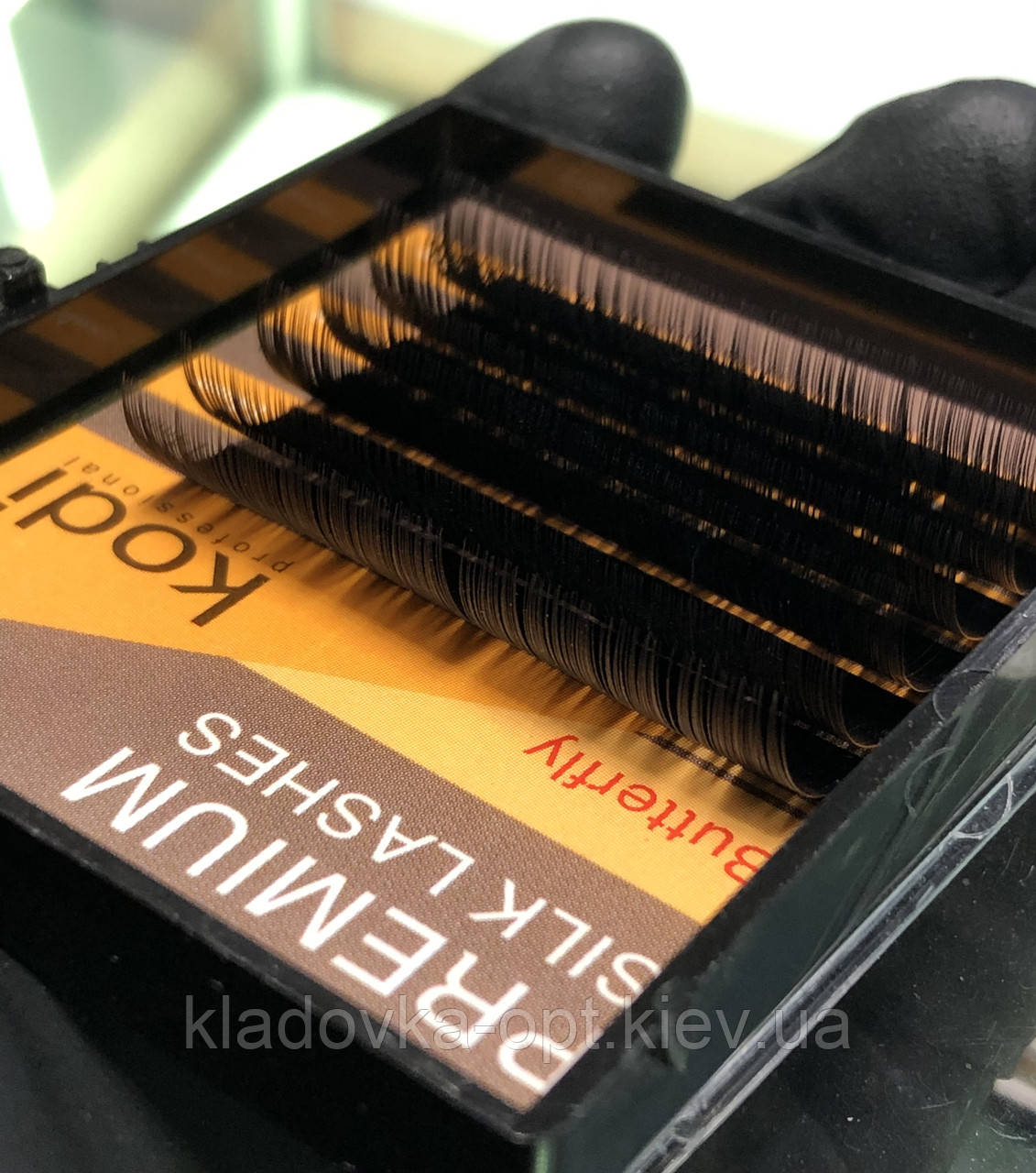 Ресницы для наращивания Kodi Eyelashes B 0.1 (6 рядов: 11/12/13 мм) - фото 2 - id-p2140019467