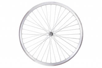 Колесо переднє 28" під V-br з проточкою silver; Втулка SHUNFENG SF-HB03F гальмівна