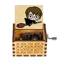 Музыкальная шкатулка Wood Toys Гарри Поттер Harry Potter деревянный ретро