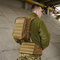 Военный рюкзак кордура рюкзак койот небольшой штурмовой 10 литров рюкзак с системой MOLLE