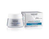 Крем vichy liftactiv supreme засіб для корекції зморшок і пружності шкіри для нормальної та комбінованої шкіри