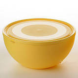 Піала Ucsan Frosted Bowl пластикова 600 мл кругла з кришкою, фото 6