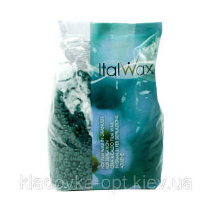 Гарячий плівковий віск азулен Italwax, 1 кг