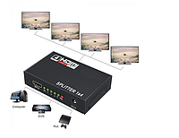 Активный HDMI разветвитель на 2 порта 1080P HDMI Splitter 1 to 2 HDMI сплиттер, HDMI HUB