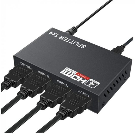 Активный HDMI-разветвитель на 2 порта 1080P HDMI Splitter 1 to 2 HDMI-сплиттер