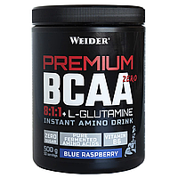 Аминокислоты Weider Premium BCAA 8:1:1 + L-Glutamine. 500 g - Голубая малина