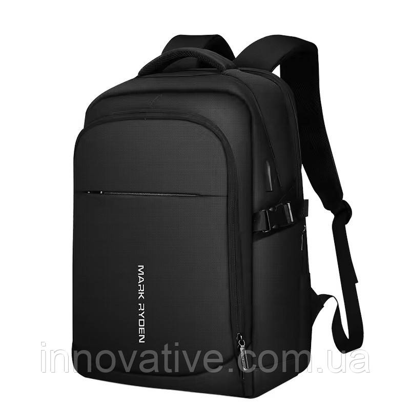 Рюкзак для ноутбука 15.6 дюймів Mark Ryden MR9191DYSJ з 3 відділеннями (Чорний), фото 1