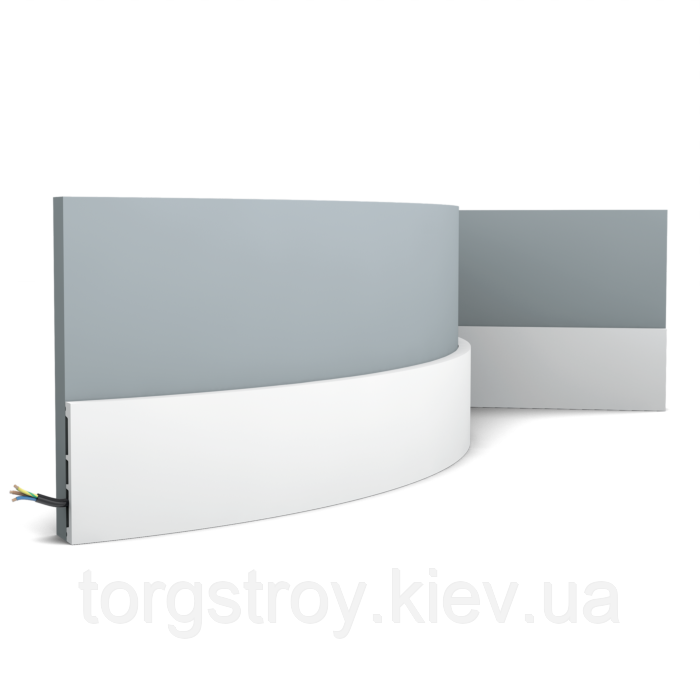 SX163F гнучкий плінтус, лиштва, молдинг Orac Decor