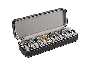 Футляр для годинника з 6 відділеннями для зберігання колекції годинника