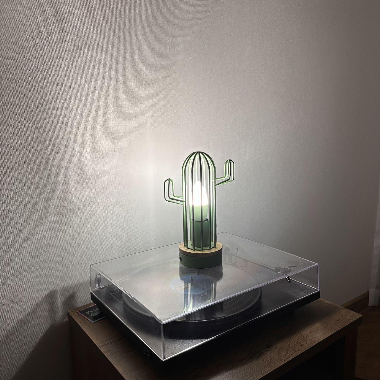 Дизайнерський настільний світильник Cactus під змінну лампу Е27