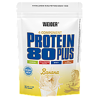 Протеин Weider Protein 80 Plus. Комплексный протеин. 500 g - Банан