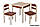 Дерев'яний столик зі стільчиками "Юніор", фото 7