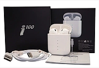 [VN-TVI100] Беспроводные сенсорные наушники i100 TWS бинауральные Bluetooth 5.0 White AN