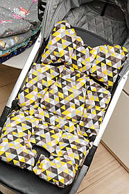 Матрац в прогулянкову коляску матрацик в автокрісло стільчик для годування