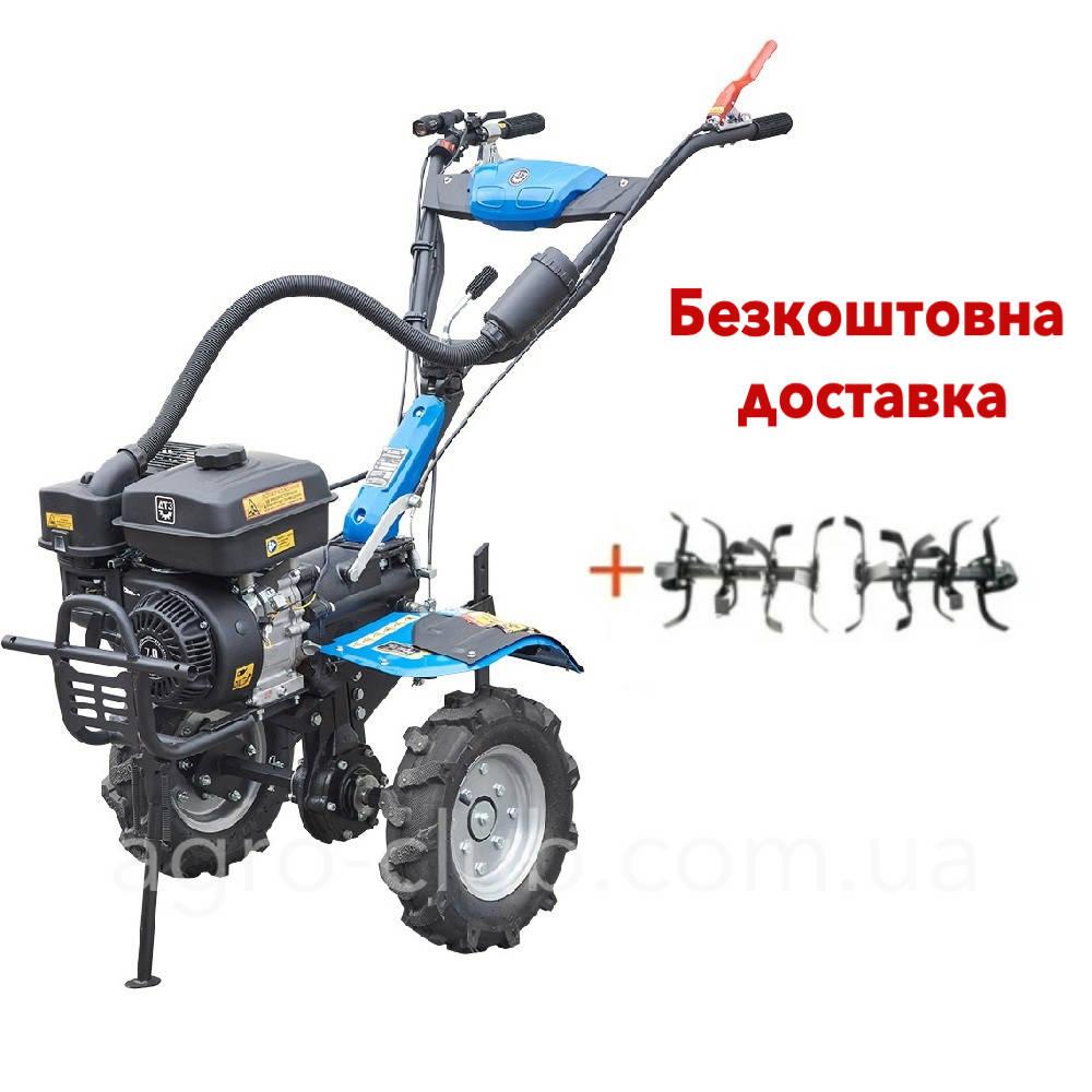 Мотоблок ДТЗ 570БН/М2 (7 к.с., ручний стартер) з фрезою. БЕЗКОШТОВНА ДОСТАВКА !!!