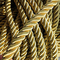 Декоративный шнур для натяжных потолков, Золотой 10 мм