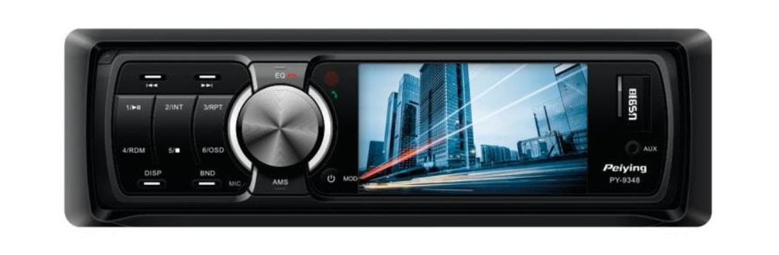 Автомагнітола Peiying PY9348 Bluetooth AV, фото 1