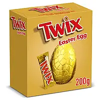 Шоколадне яйце Twix Chocolate & Caramel Biscuits Large Easter Egg 200g