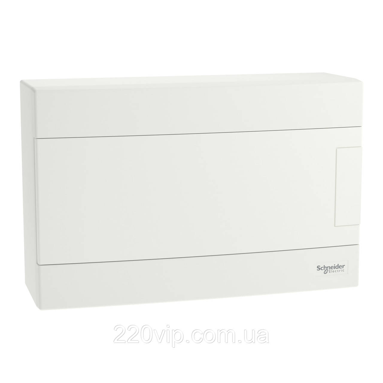 Щит Schneider-Electric Easy9 EU навісний 18 модулів білі двері EZ9EUD118, бокс Шнайдер для автоматів
