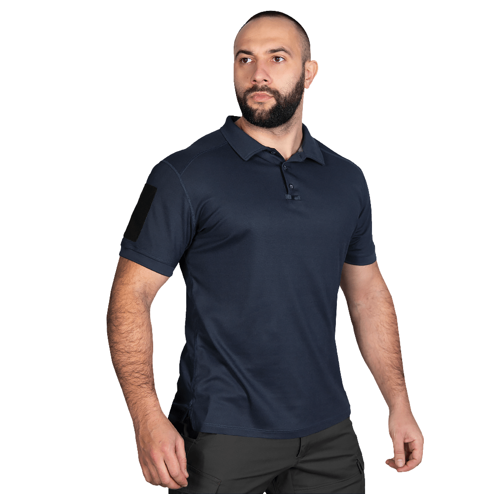 Формене поло Patrol CoolPass Pique LT Темно-синє, фото 1