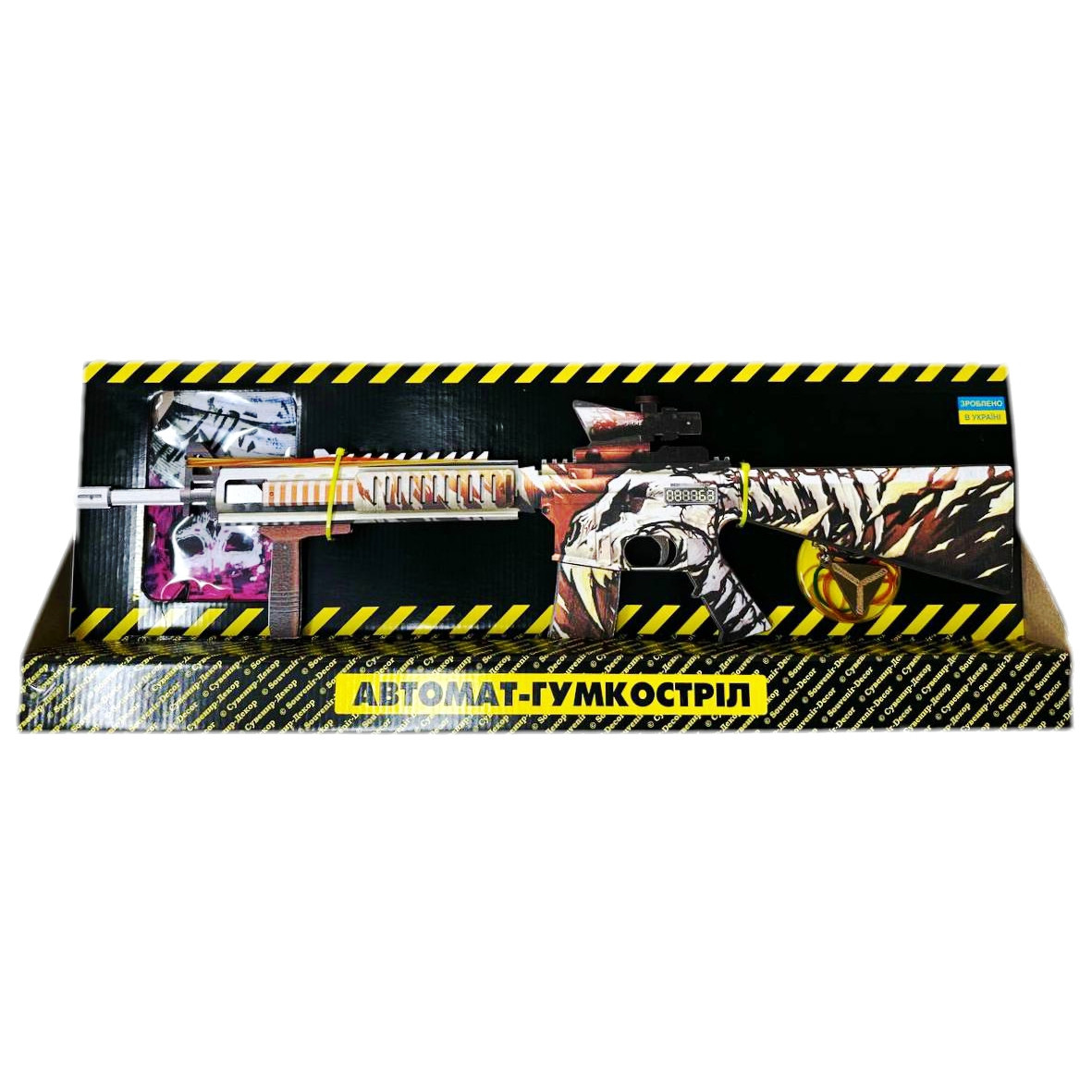 Автомат-Гумкостріл "M-16 DUSTY" із STANDOFF 2, дерев'яна іграшкова зброя, фото 1