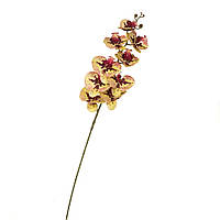 Орхидея, желтая 106 см, силикон