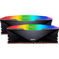 Модуль памяти DDR4 Apacer NOX RGB 2х16GB 3600MHz Black (AH4U32G36C25YNBAA-2) [102340]