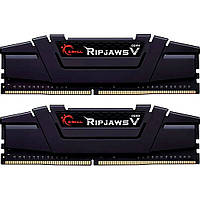 Модуль памяти DDR4 G.Skill Ripjaws V 2x16GB 3200 MHz Classic Black (F4-3200C16D-32GVK) [102457]