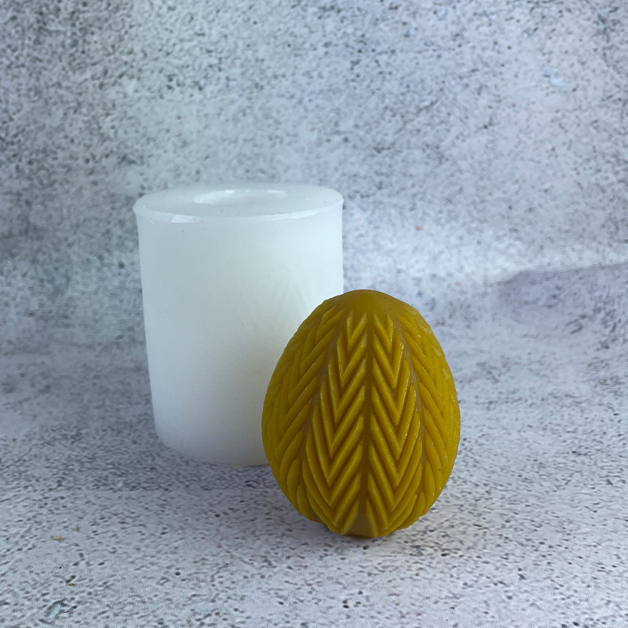 Форма для свічок - Яйце зі стрілкою, фото 1