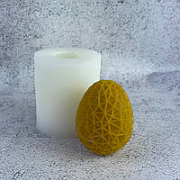 Форма для свічок - Яйце з дрібною сіткою