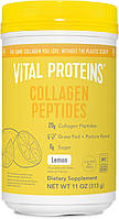 Колагенові пептиди Vital Proteins Collagen Peptides з лимоном, без цукру, без мірної ложки, (313 g)