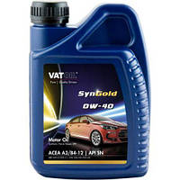 Масло моторное vatoil syngold plus 0w40 / 1л. / (acea a3/b4-12, api sn) VATOIL VAT0W401PLUS