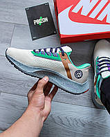 Мужские кроссовки Nike Air Zoom Pegasus 38 Running Club Beige Smoke Grey Green DO2337-100 44