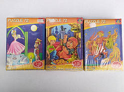 Пазли 72 ялинки Казки, в наявності 3 різновиди