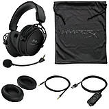 Гарнітура ігрова HyperX Cloud Alpha S 7.1 (4P5L2AA) — повнорозмірні навушники чорні, фото 8