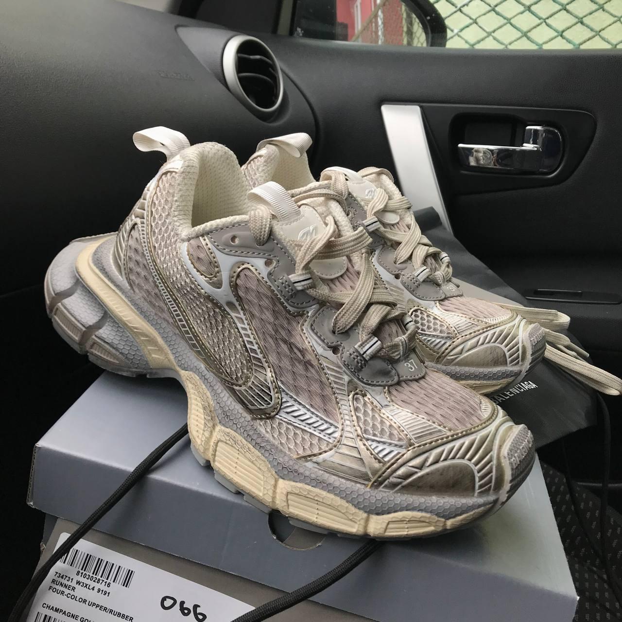 Жіночі кросівки Balenciaga 3XL Sneaker Dirty Beige 734734W3XL49191, фото 1