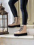 Жіночі черевики Dr. Martens Jadon Beige Lacquer ALL04577, фото 10