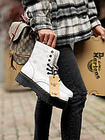 Черевики жіночі Dr. Martens Jadon x Louis Vuitton White ALL04749