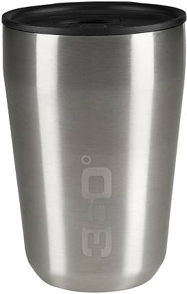 Термокружка 360 Degrees Vacuum Insulated Stainless Travel Mug Regular, 355 мл (Silver), фото 1