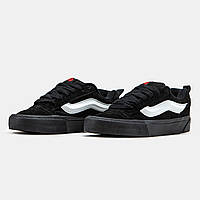 Чоловічі кеди Vans Knu Skool Black White VN0009QC6BT