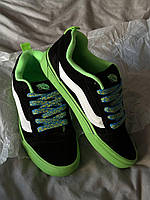 Чоловічі кеди Vans Knu Skool Pop Outsole Green Black VN000CRPGRN