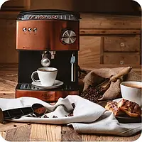 Рожковая кофеварка с капучинатором Adler AD Домашние кофеварки 850 Вт Кофеварка компактная