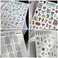 Слайдер-дизайн SLIDIZ наклейка на будь-який фон, з білою підложкою
