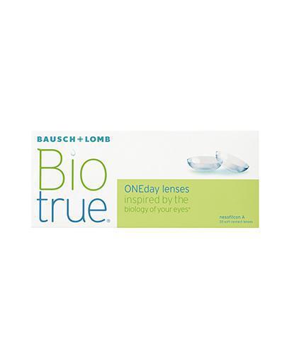 Контактні лінзи Бауш, Bausch+Lomb Biotrue Oneday Contact lenses, -6.25 - 30 шт