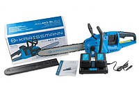 Акумуляторна ланцюгова пилка KRAISSMANN 4051 AKS-BL 18/2, фото 5