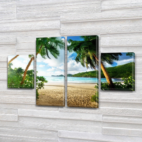 Модульні картини для кухні, на ПВХ тканини, 80x130 см, (40x30-2/80х30-2), фото 1