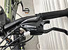Велосипед алюмінієвий гірський TopRider-680 24" рама 14" хакі + крила у подарунок!, фото 2